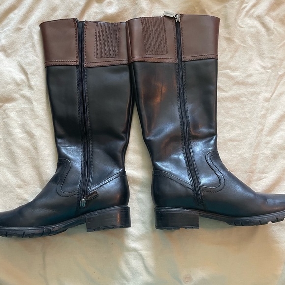 Blondo vida tall black & brown boots size 6 - Picture 7 of 11